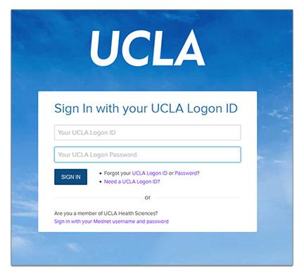UCLA Sign In
